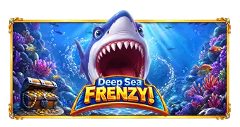 Слот Deep Sea Frenzy с подводной темой и игровым полем 5×4.